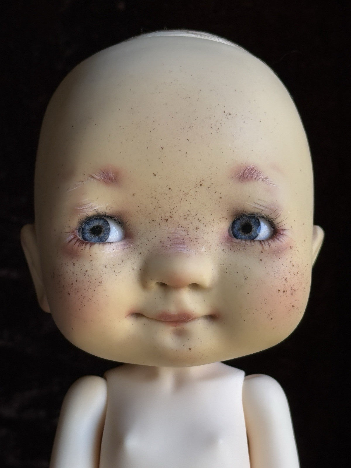 Rare Meadow TWINKLE-PATTI 11.75" BJD Resin Full Set Doll Dressed Incorrect Body
