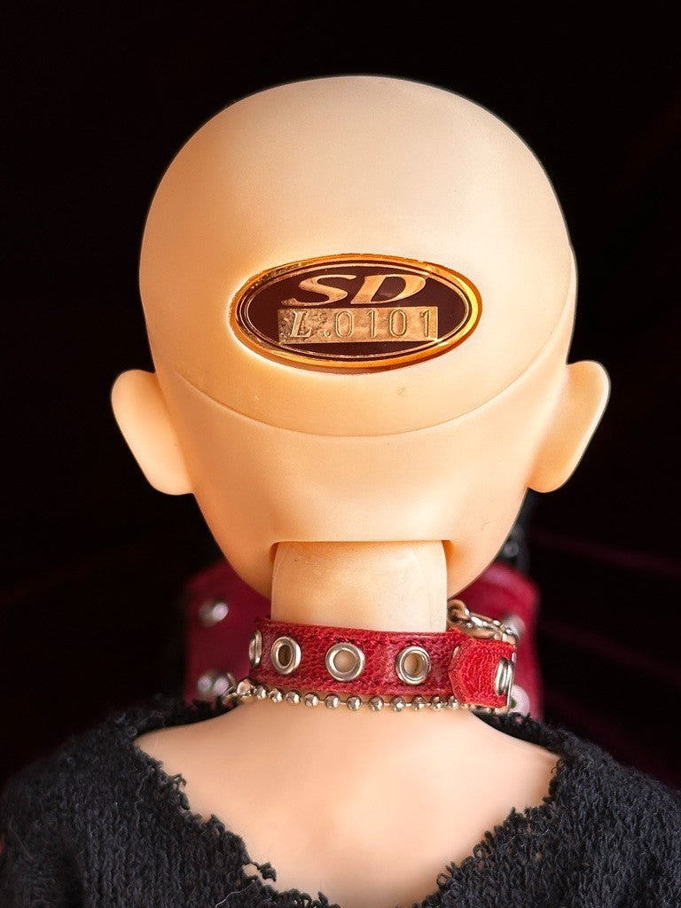 Volks Early 2001 BJD MSD 17" Tsubaki (?) Resin Doll Faceup Dressed