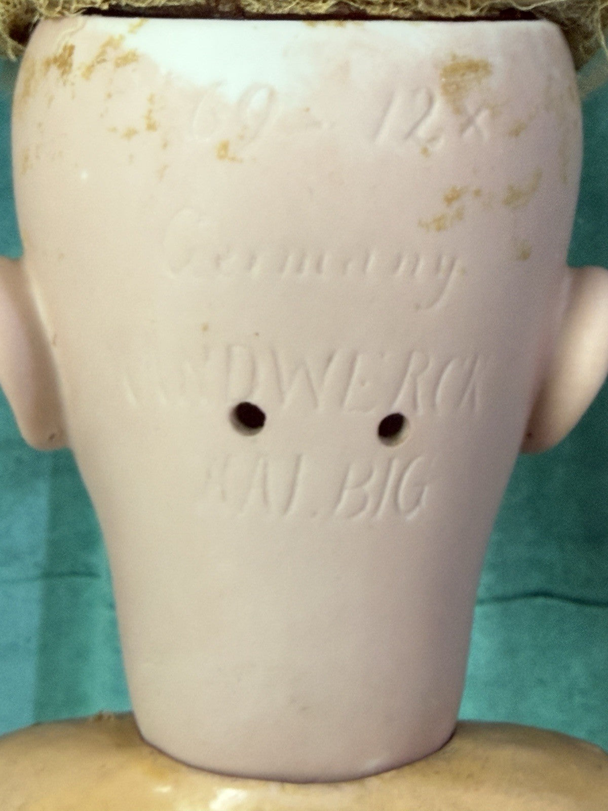 Antique German Simon Halbig  Handwerck Mold 69 12x Bisque Head 24” Doll