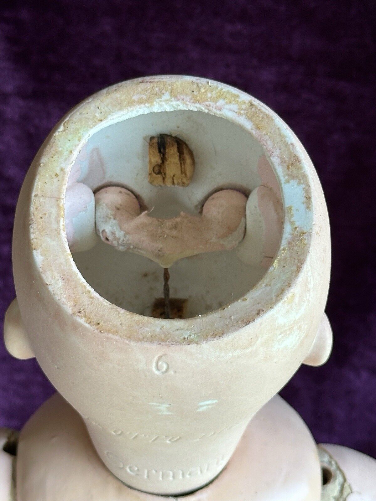 Antique German 25” Cuno Otto Dressel Mein Liebling Mold Bisque Head Doll