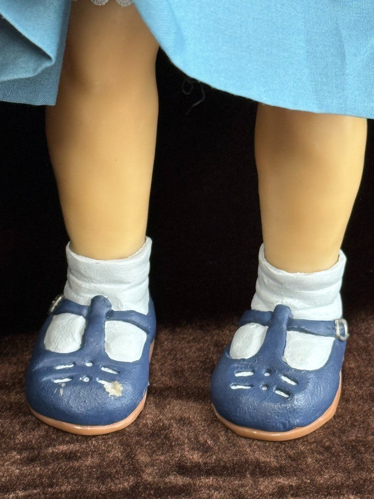 OOAK 18" Artist Carol Trobe Sculpted Polymer Clay Girl Doll