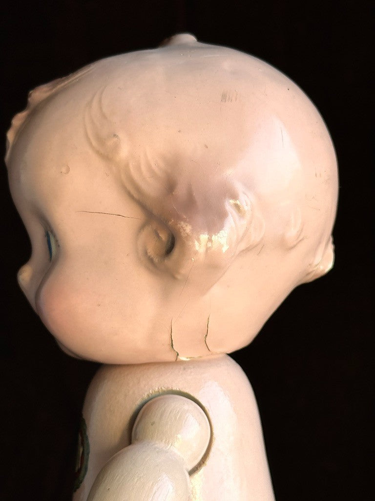 Vintage 11" Cameo Kallus JOY Composition/Wood Doll