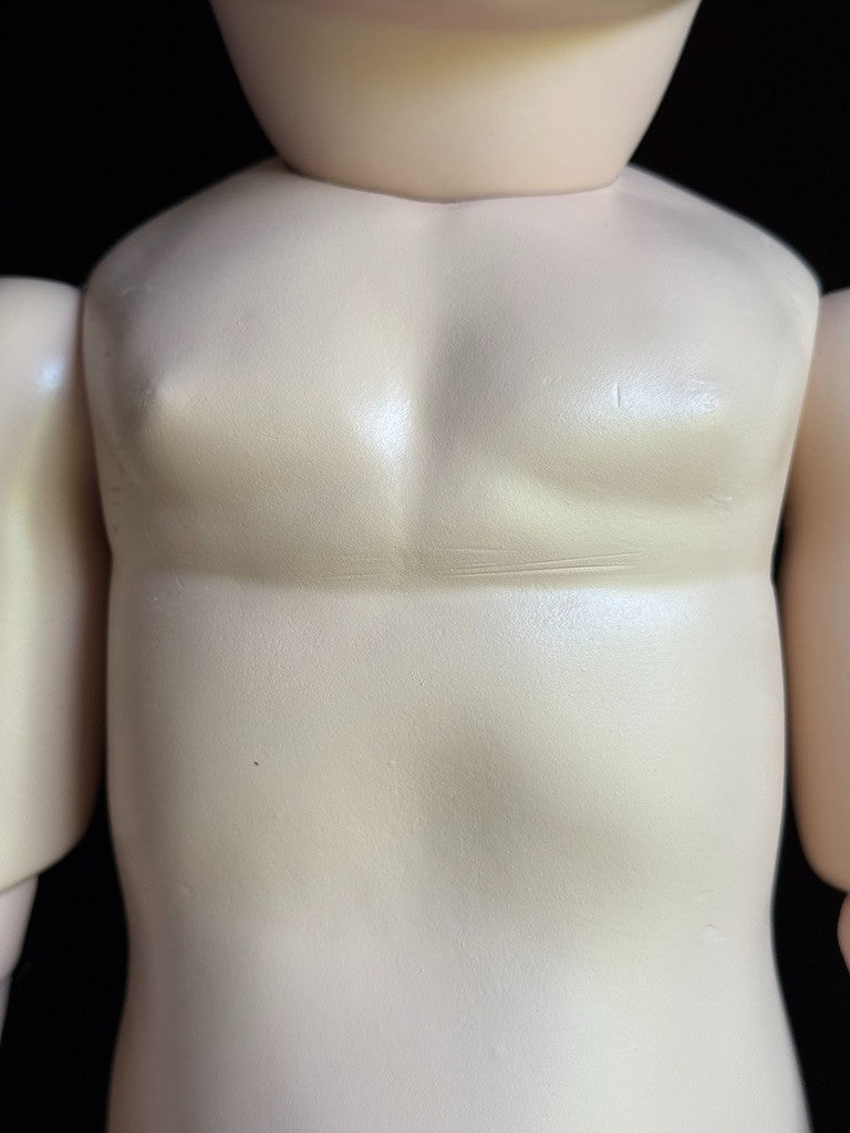 Large Porcelain Compo 30” Repro of Antique French Bru Jne R Doll