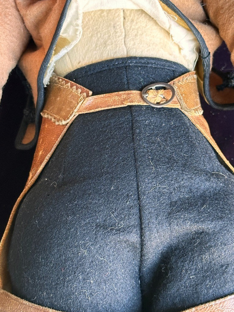 Rare Vintage Spanish TAF Talleres Arte Fuste Cowboy/Gaucho Lenci Style Felt Doll