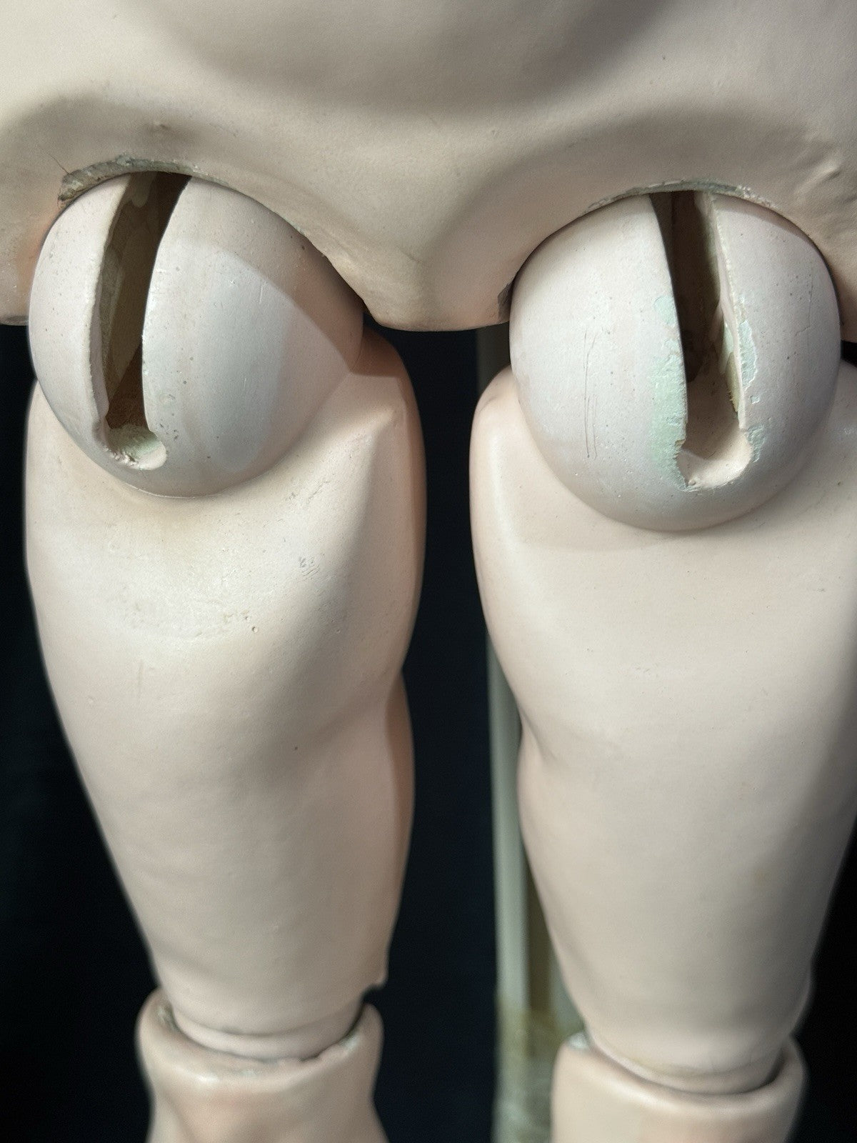 Antique German 29” Kestner 214  Child Doll Bisque Head Composition Body