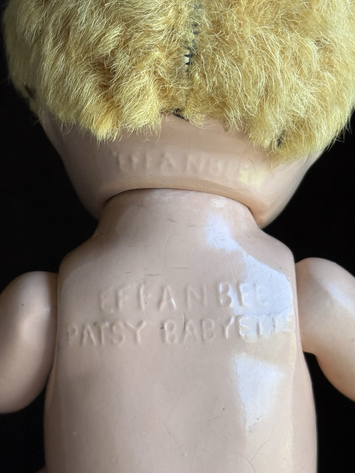 Vintage American 9” Effanbee Patsy Babyette Composition Doll