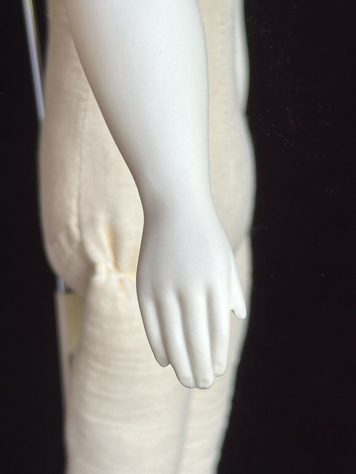 Vintage 20.25” Porcelain Fancy Parian China Doll by Janet Pace Emma Clear Mold
