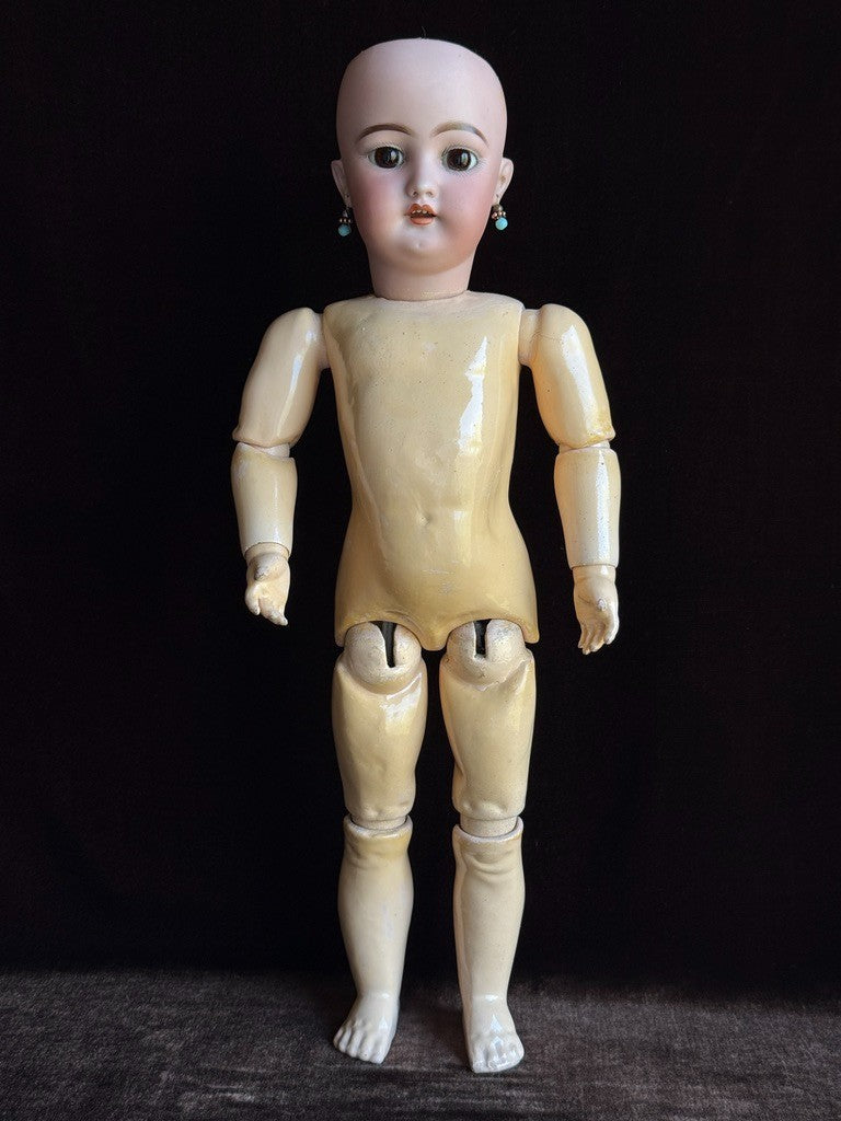 Rare Antique German 16” Heinrich Handwerck 189 Bisque Head Doll