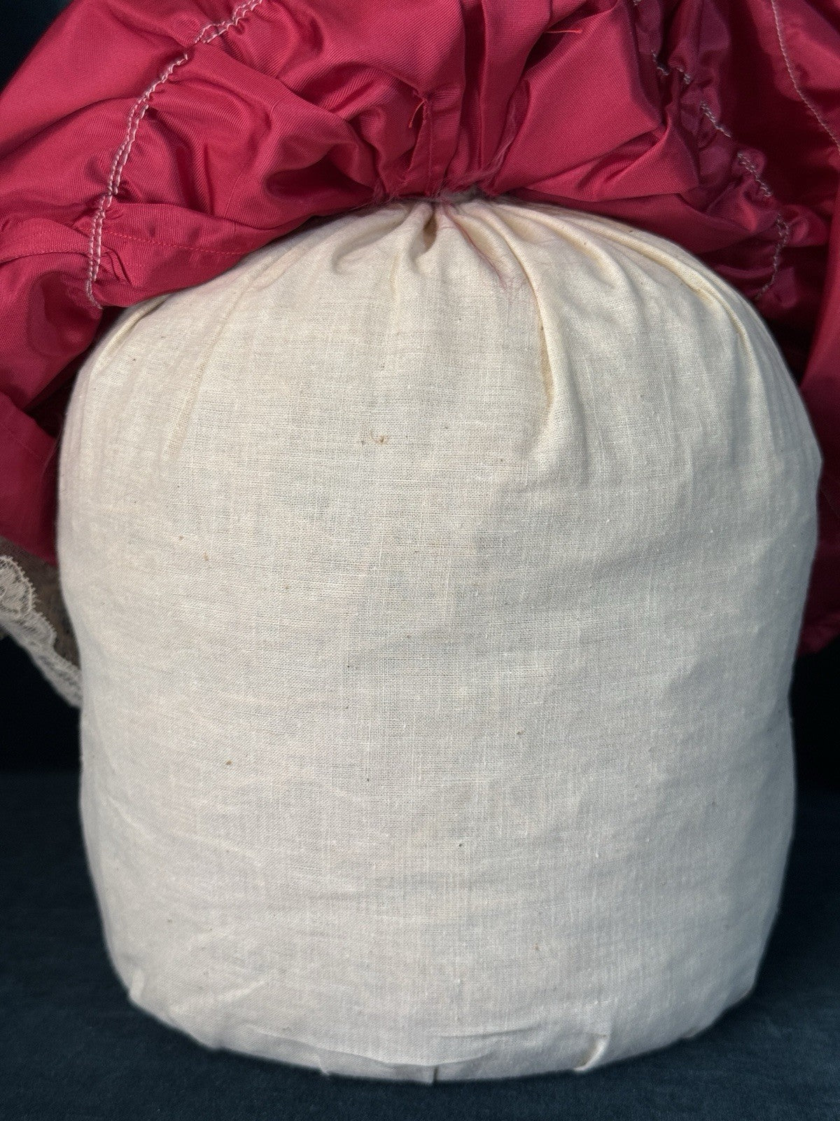 Antique German Large 14” Half Doll Pin Cushion