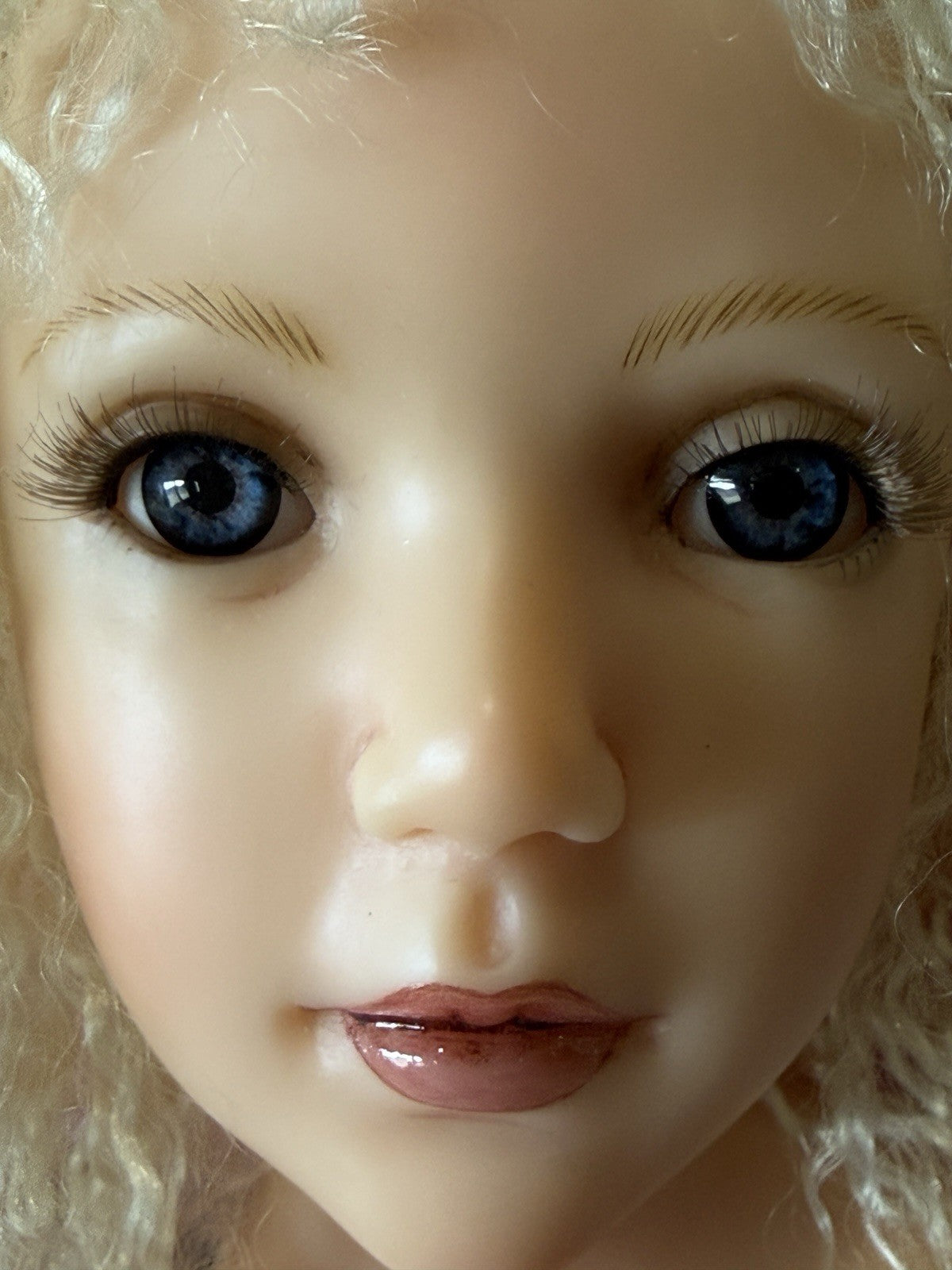 Artist Collectible Resin “Garden Delight” 28” Doll by Jane Bradbury LE 300