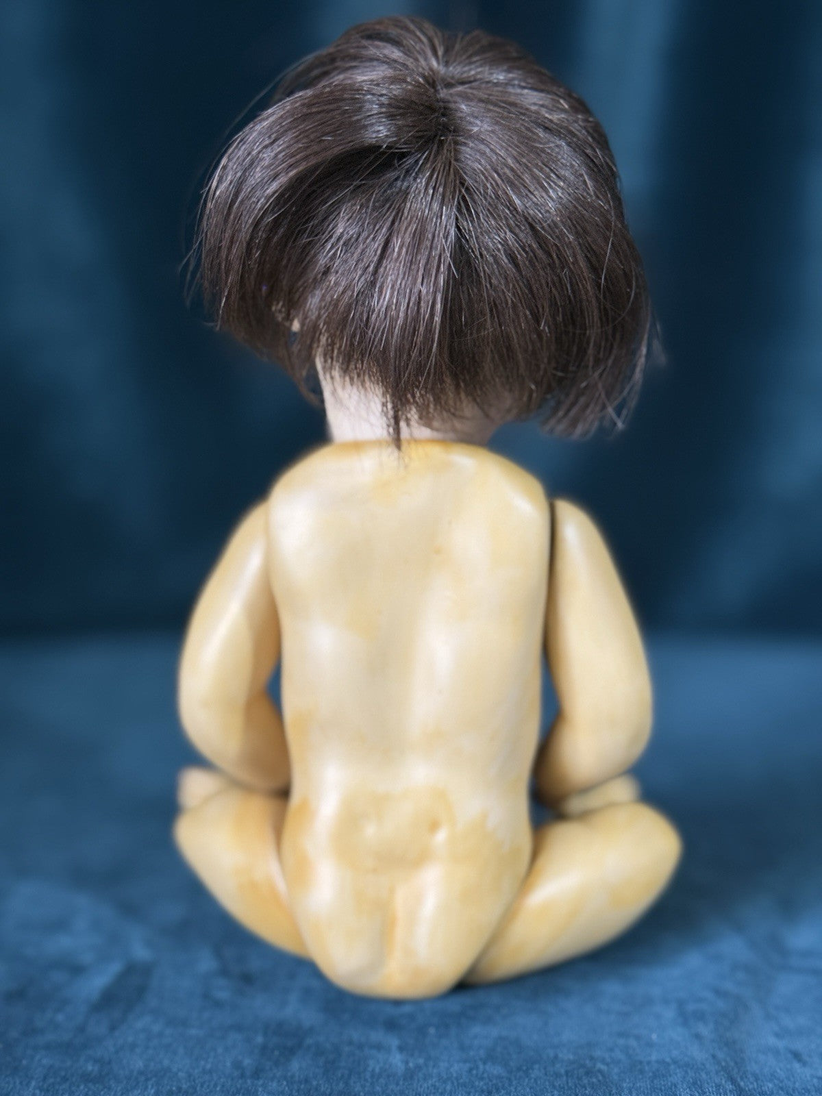 Vintage Repro of Antique German Kestner JDK 243 Oriental 10” Doll By Opal Butler
