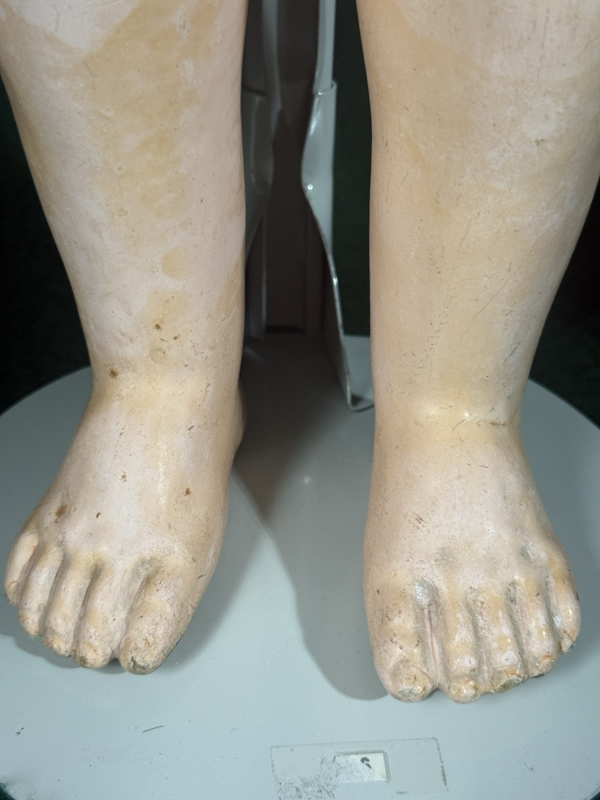 Antique German Kammer & Reinhardt 29” Doll Mold 192 Bisque Head Composition Body