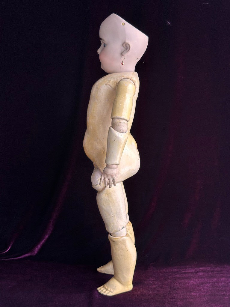 Antique German 22.5” Simon Halbig 1079 Bisque Head Doll