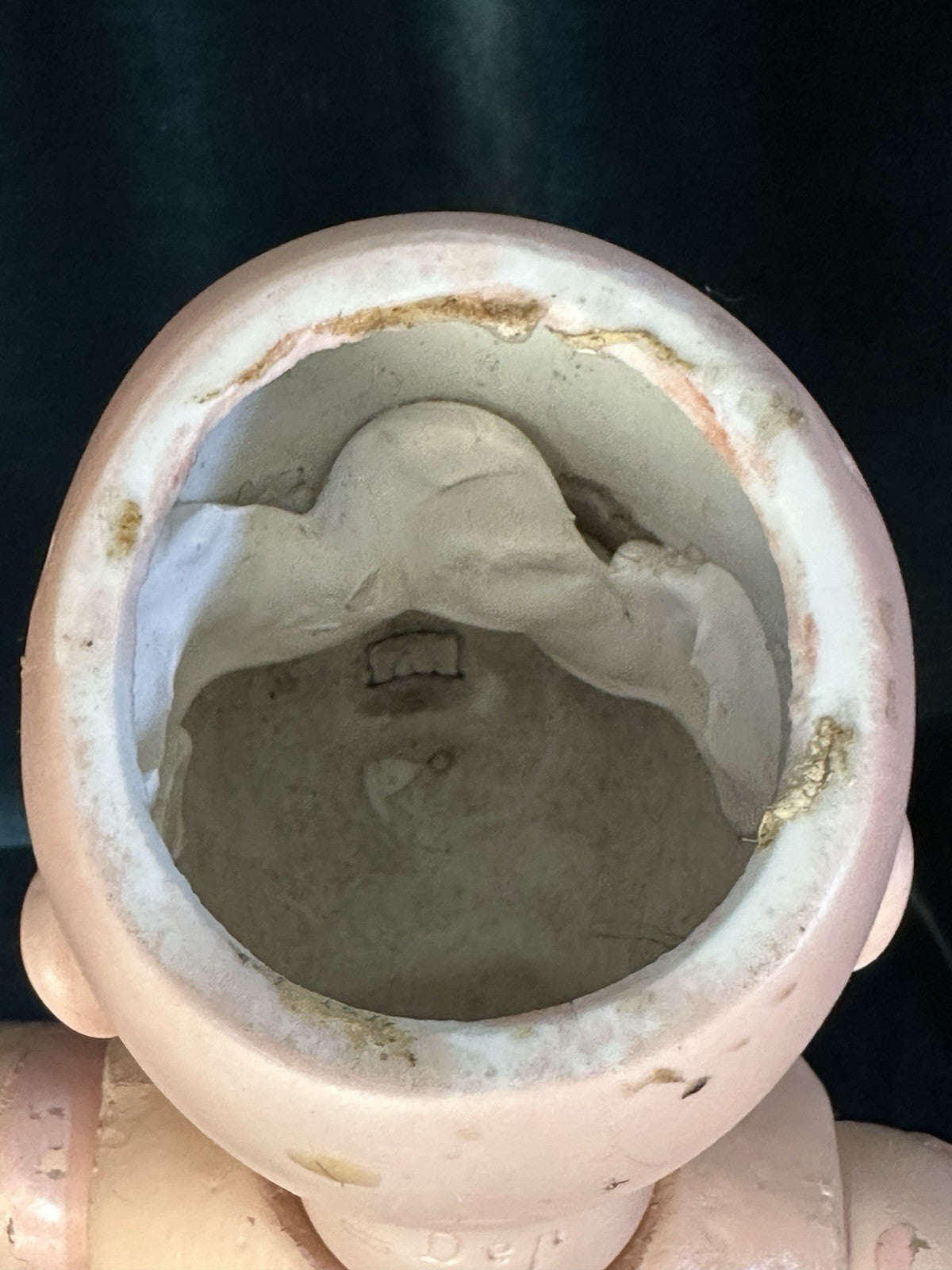 Antique German 23” Gebruder Kuhnlenz 44.31 DEP Bisque Head Doll