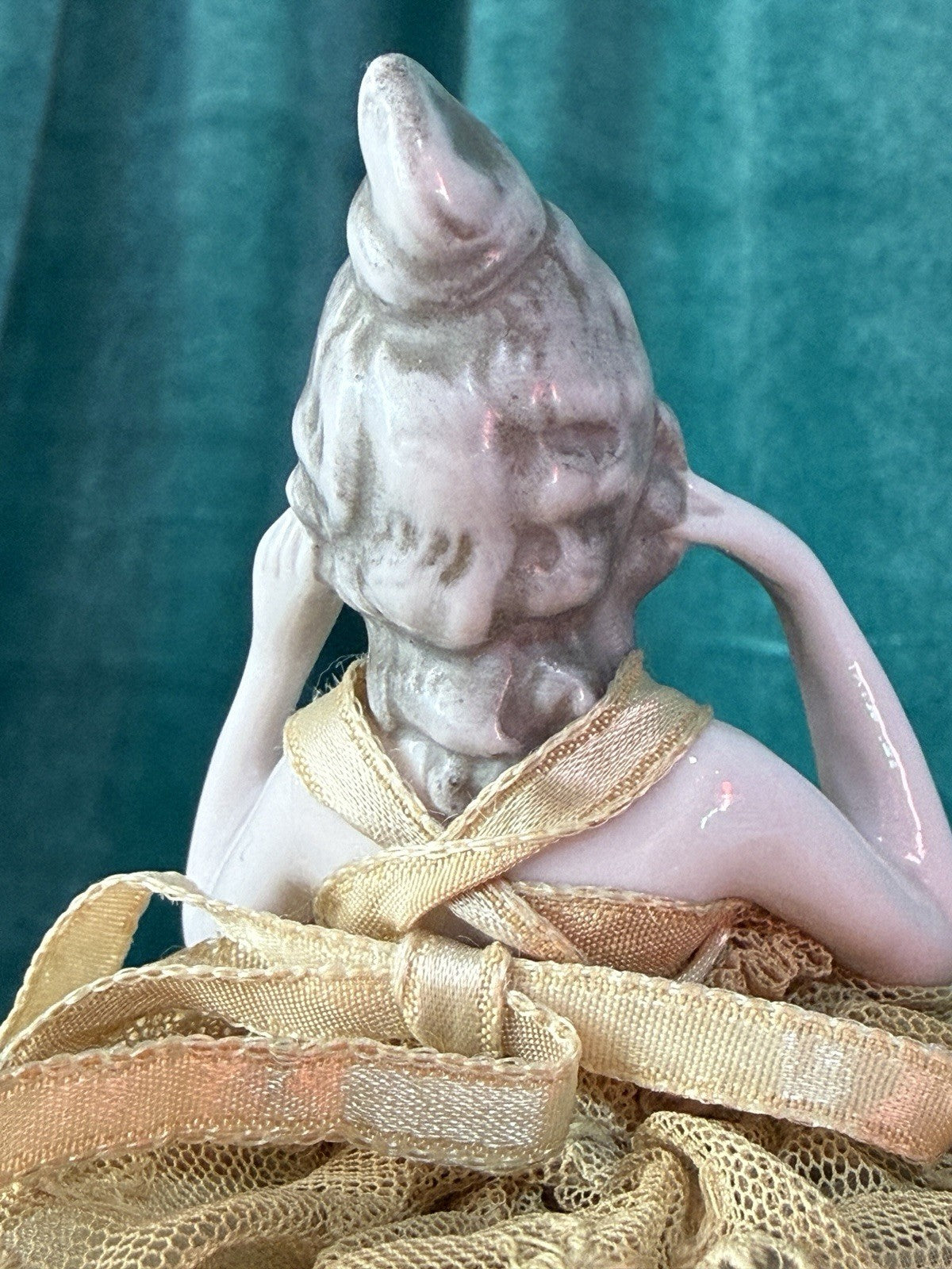 Antique German Pin Cushion Half Doll