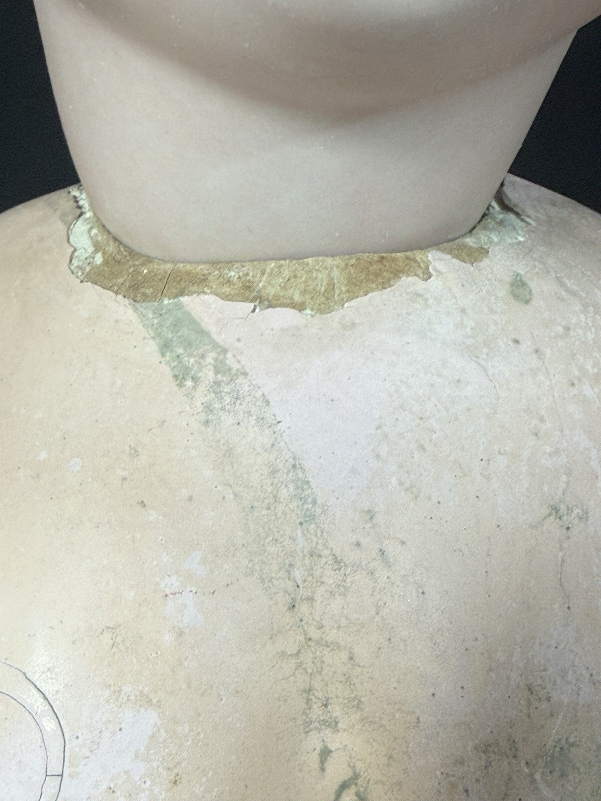 Antique German Walkure 30” Doll Bisque Head Composition Body