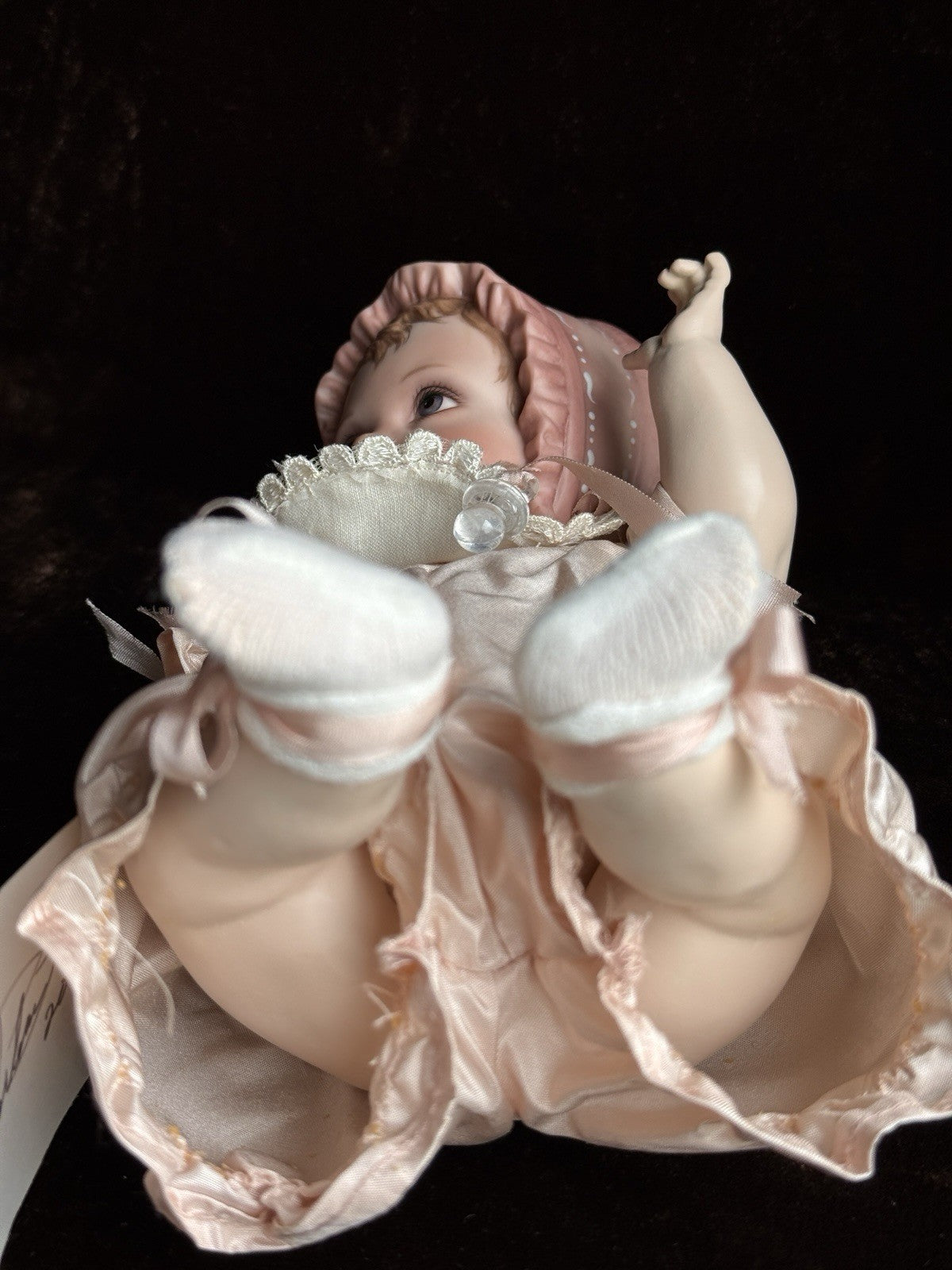 Collectible UFDC Artist Darlene Lane Porcelain/Composition 10.5” Carrissa Doll