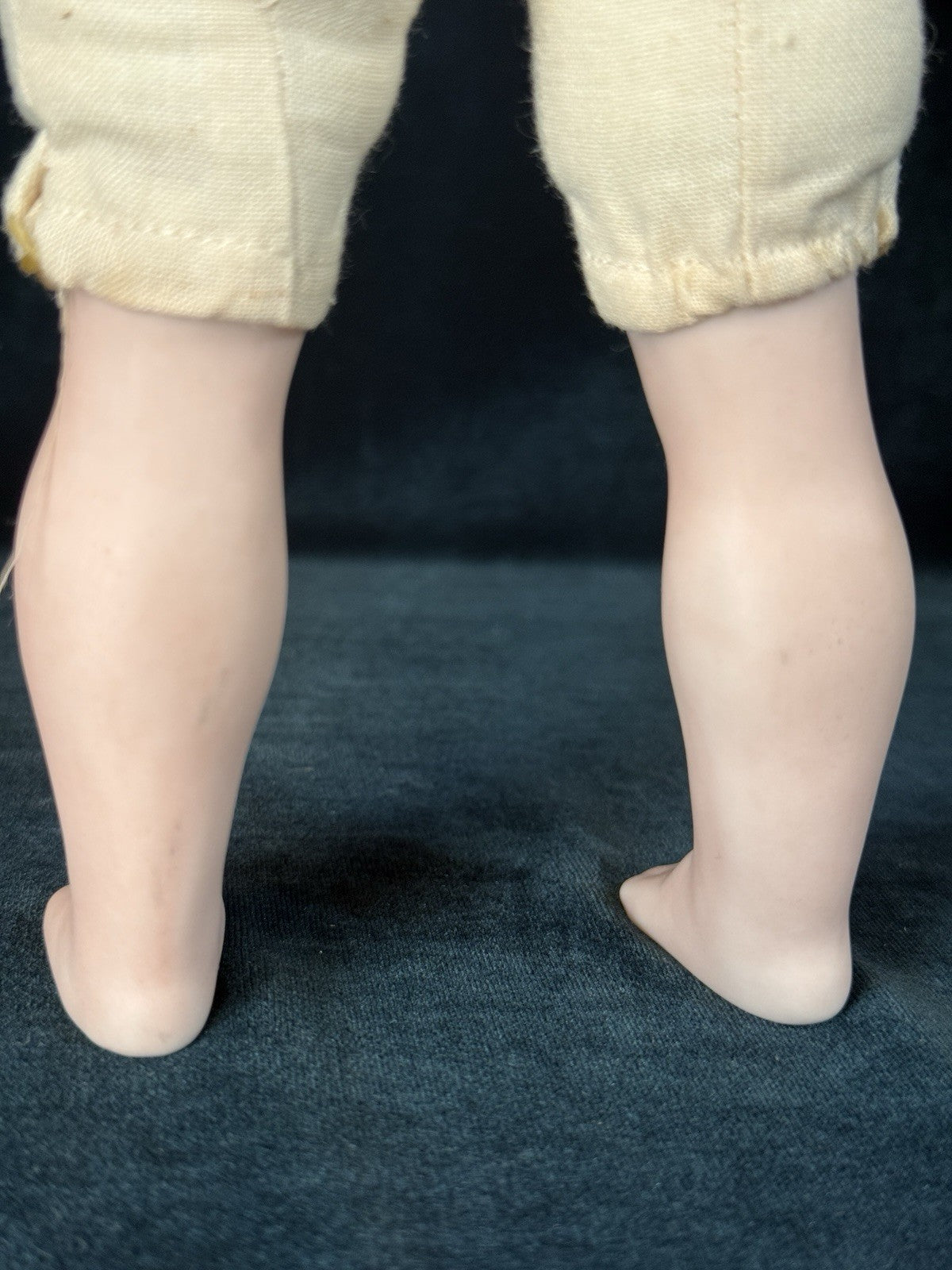 Reproduction Of Antique Gebruder Heubach “Whistling Jim” Character Boy 13” Doll