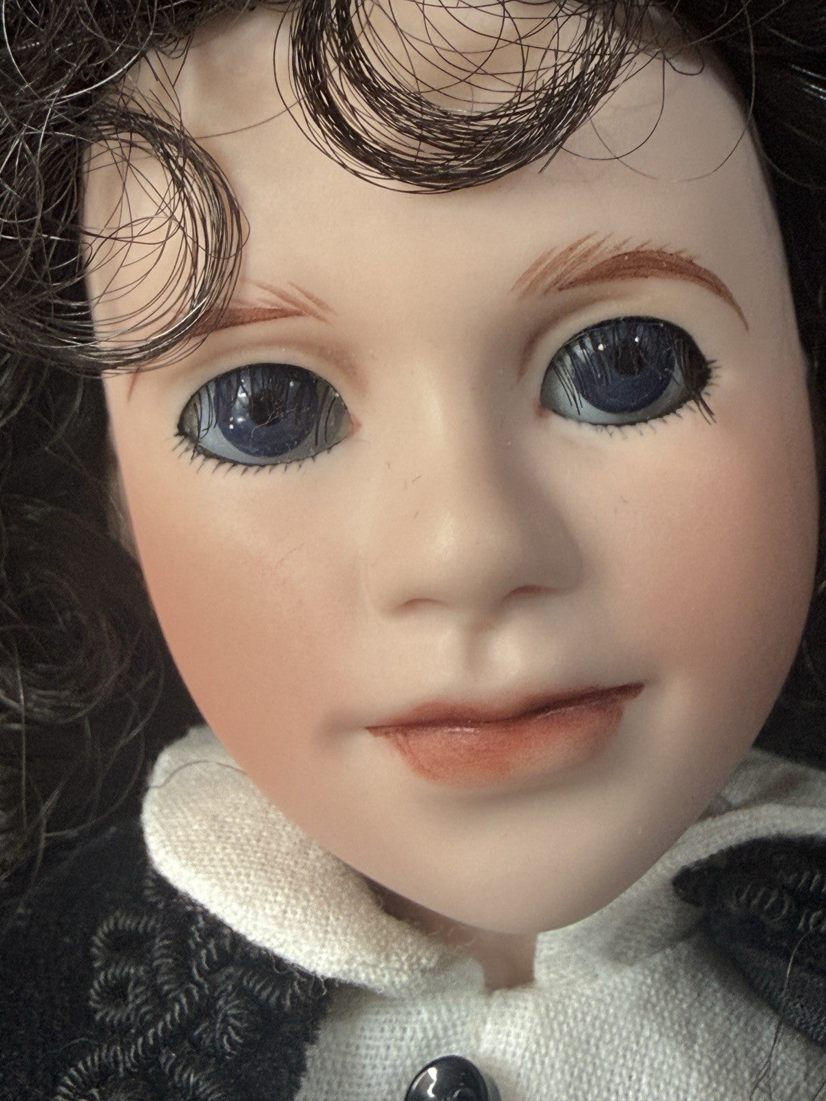 MIB Wendy Lawton “Miss Jo March” Wooden and Porcelain 14” Doll LE 175 COA/Tag