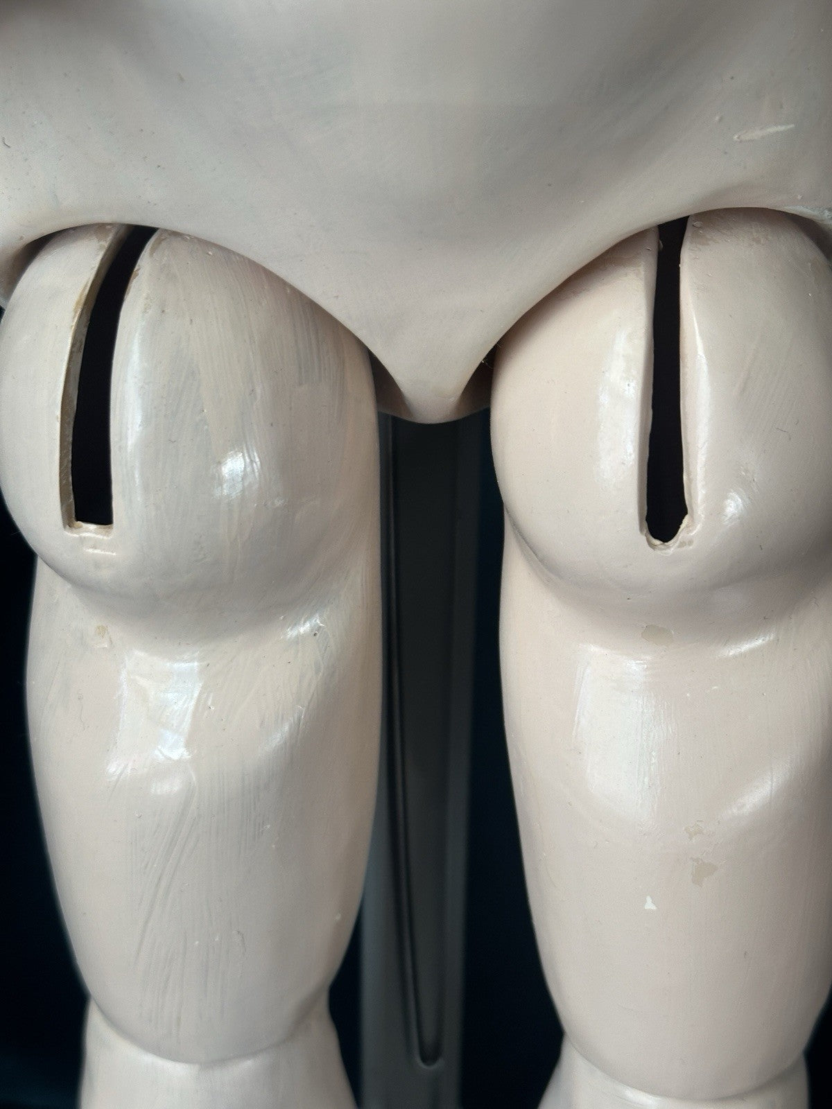 Vintage Artist Reproduction of Antique French Bru Jne 27” Doll Porcelain Head