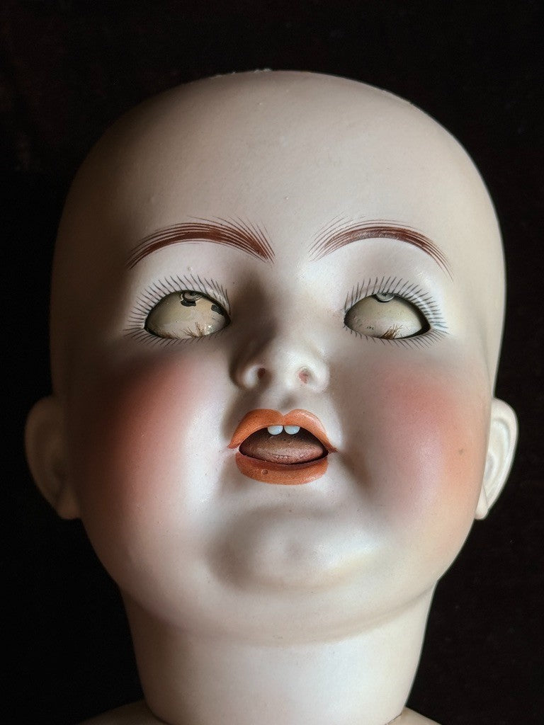 Large 24” Antique German Kammer & Reinhardt Simon Halbig 126 Flirty Eyes Doll