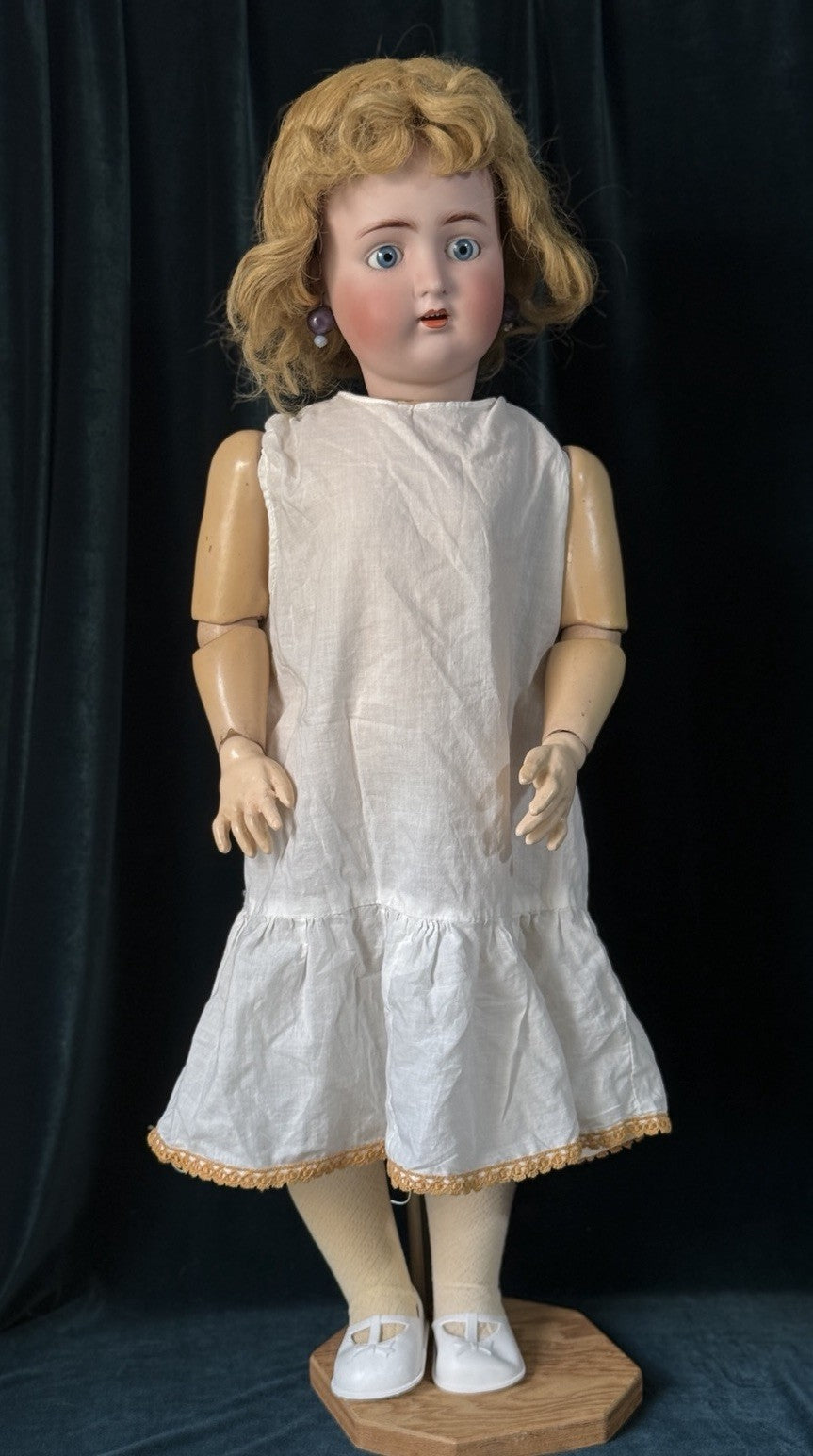 Antique German ABG Alt Beck & Gottschalk Mold 1362 Character Sweet Nell 27” Doll