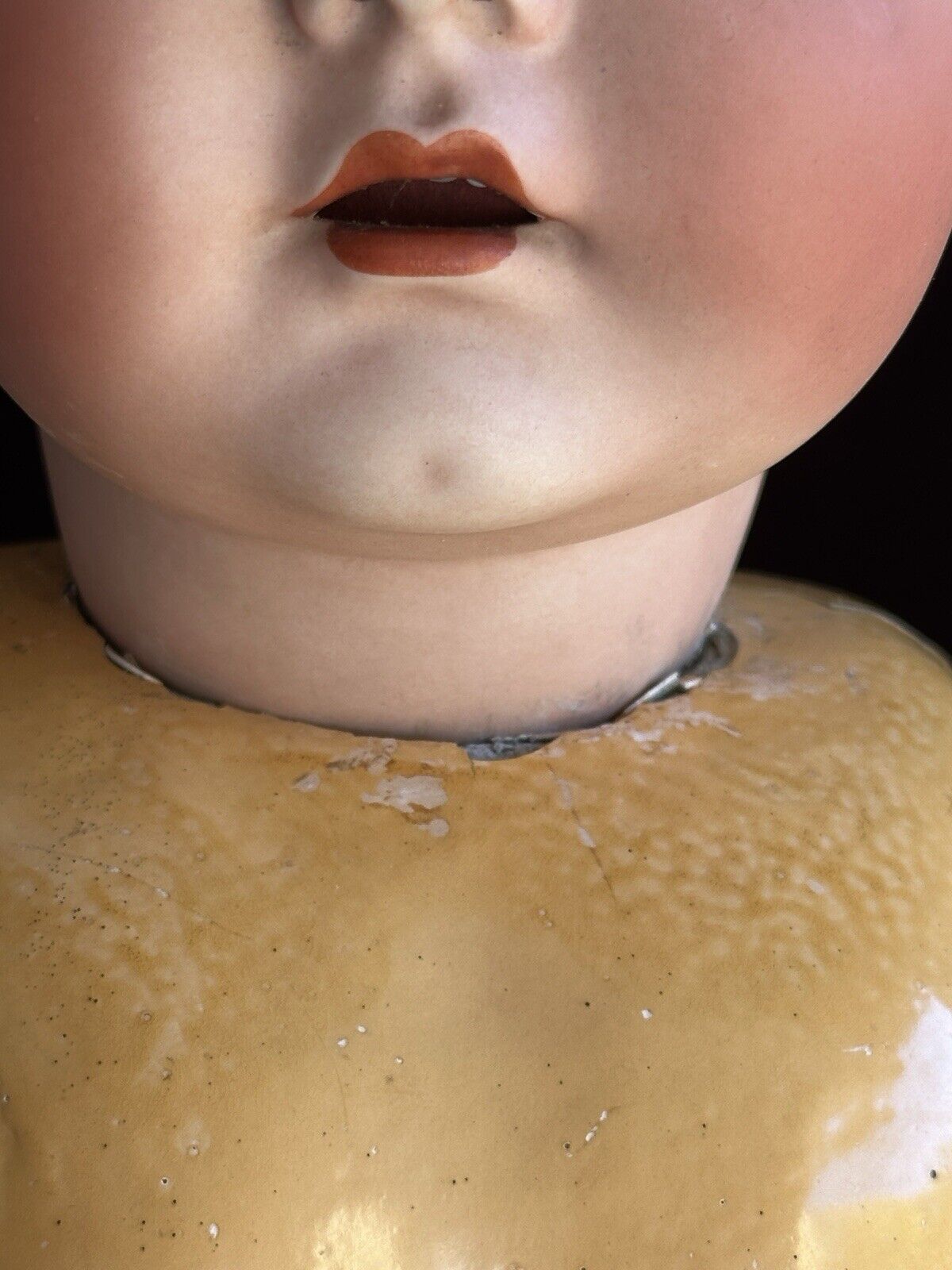 Antique German 29” Halbig Reinhardt 117 n Mein Liebling Flirty Eyes Bisque Doll