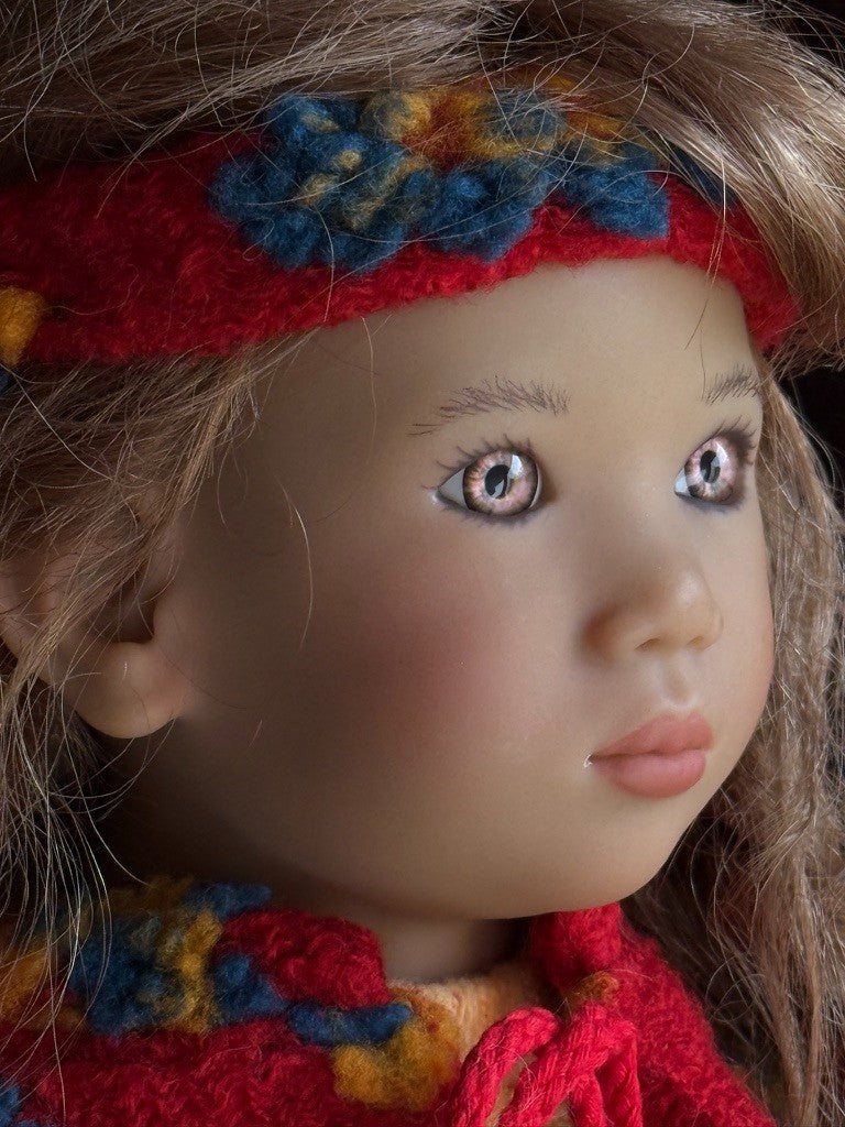 Collectible Vinyl Annette Himstedt 21” Lottchen II Himie Doll in Box