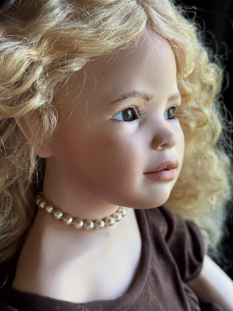 Lifelike Artist Porcelain 26” (?) Heidi Plusczok Doll LE 12