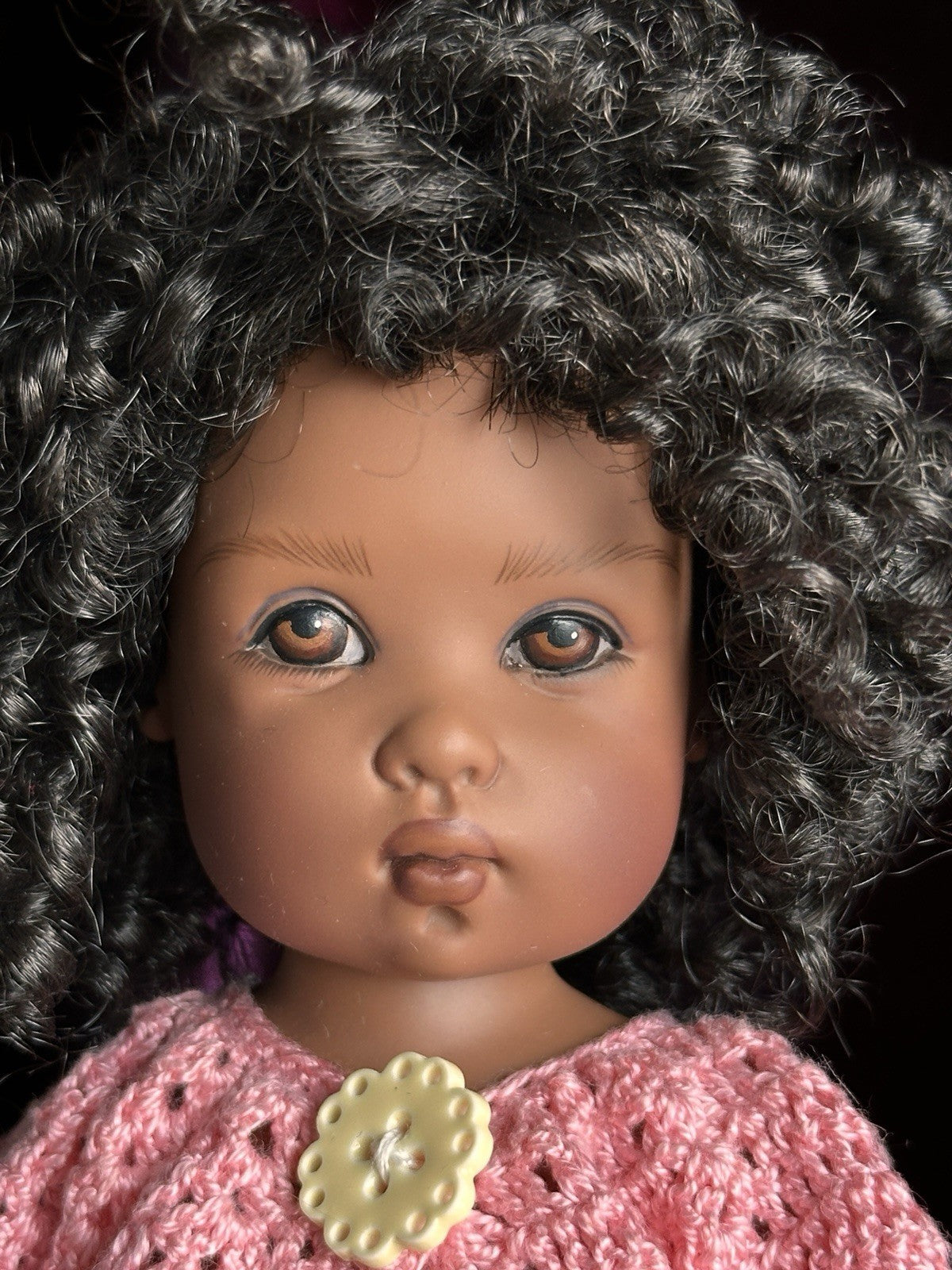 Helen Kish 10.5” Vinyl Bitty Bethany Dark Complexion African American Doll