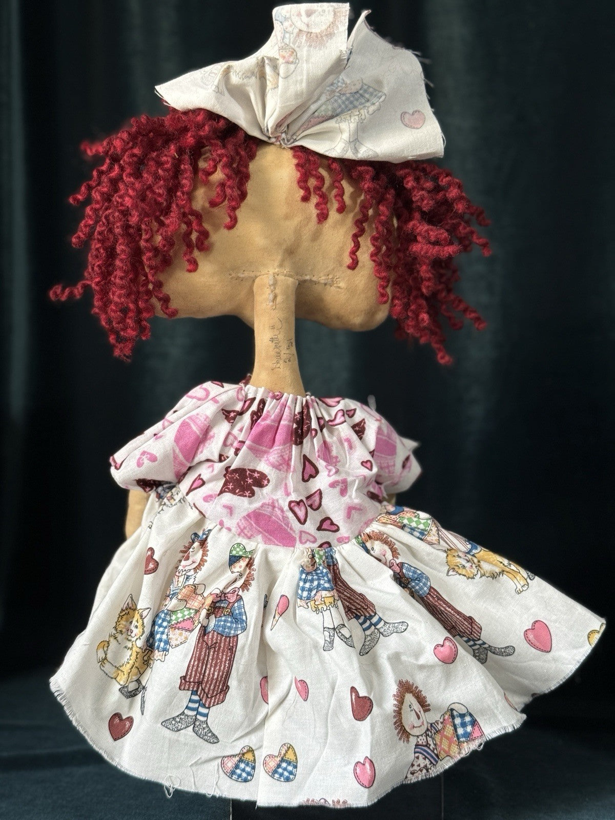 OOAK Artist Handmade Whimsical Cloth 22” Doll