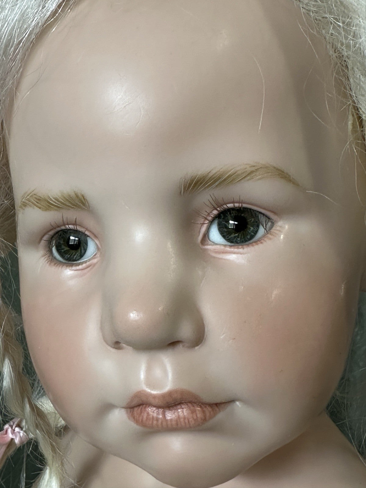 Artist 31” Hildegard Gunzel Wax Over Porcelain Portrait German Doll “Nora” LE 20