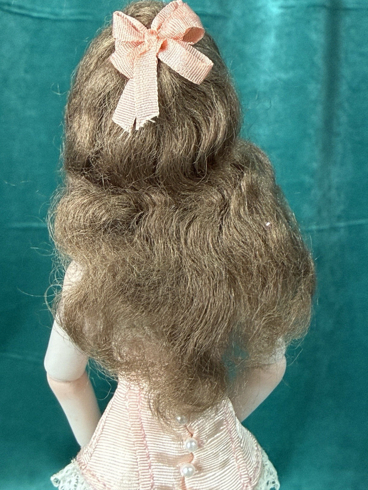 Artist Collectable Porcelain Jointed 7” Doll “Rose” LE 40 by Sonja Bryer