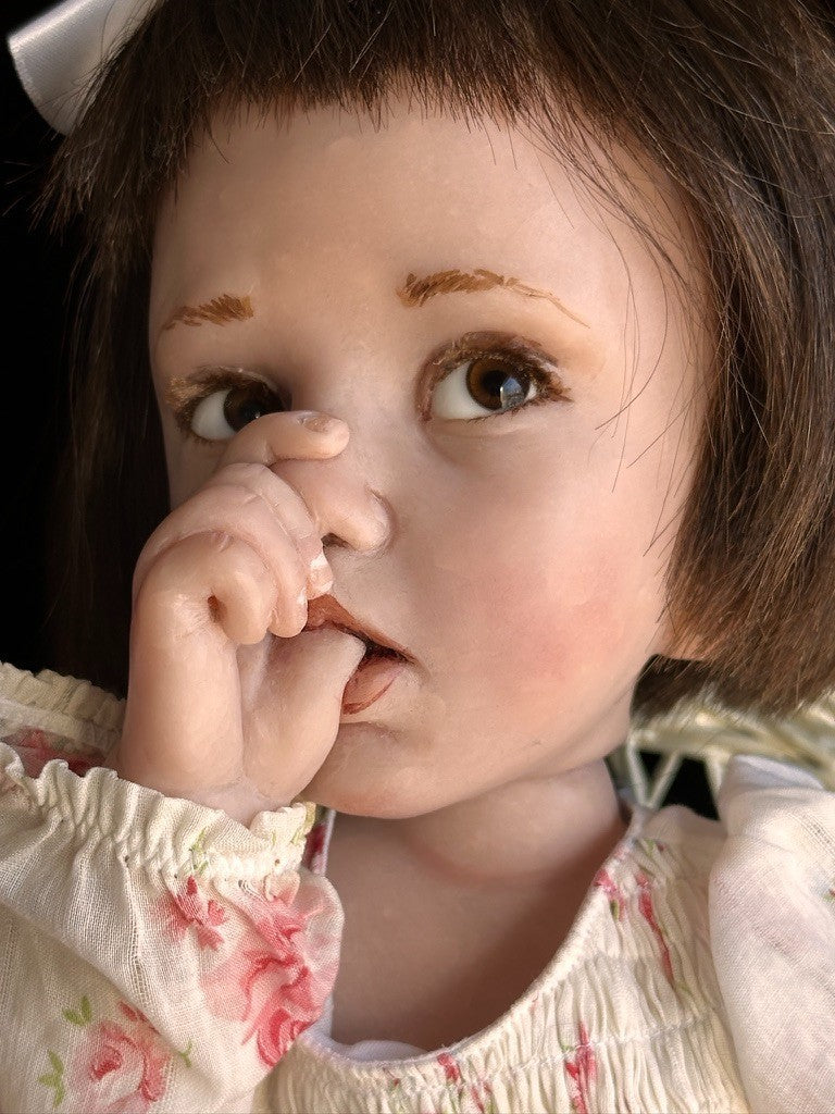 OOAK Jane Bradbury Lifelike Collectible Resin Doll