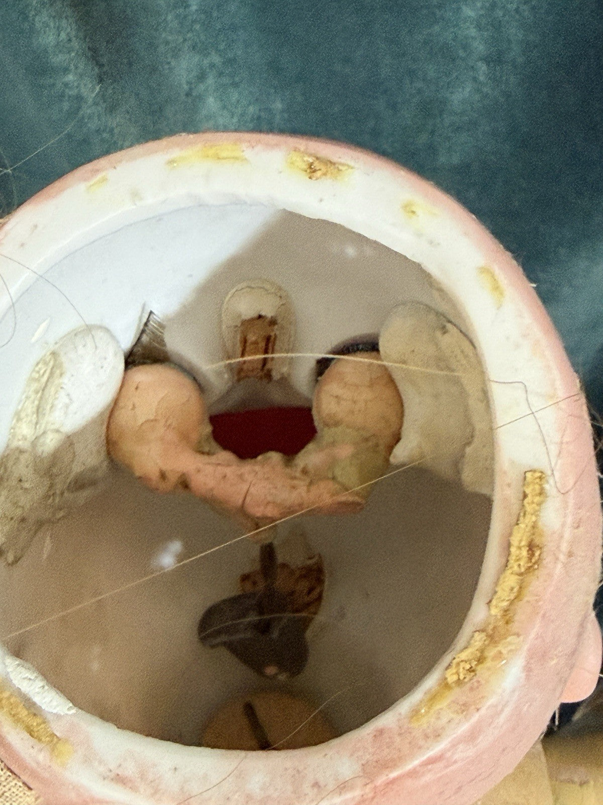 Antique German Karl Hartmann 25” Doll Bisque Head Composition Body