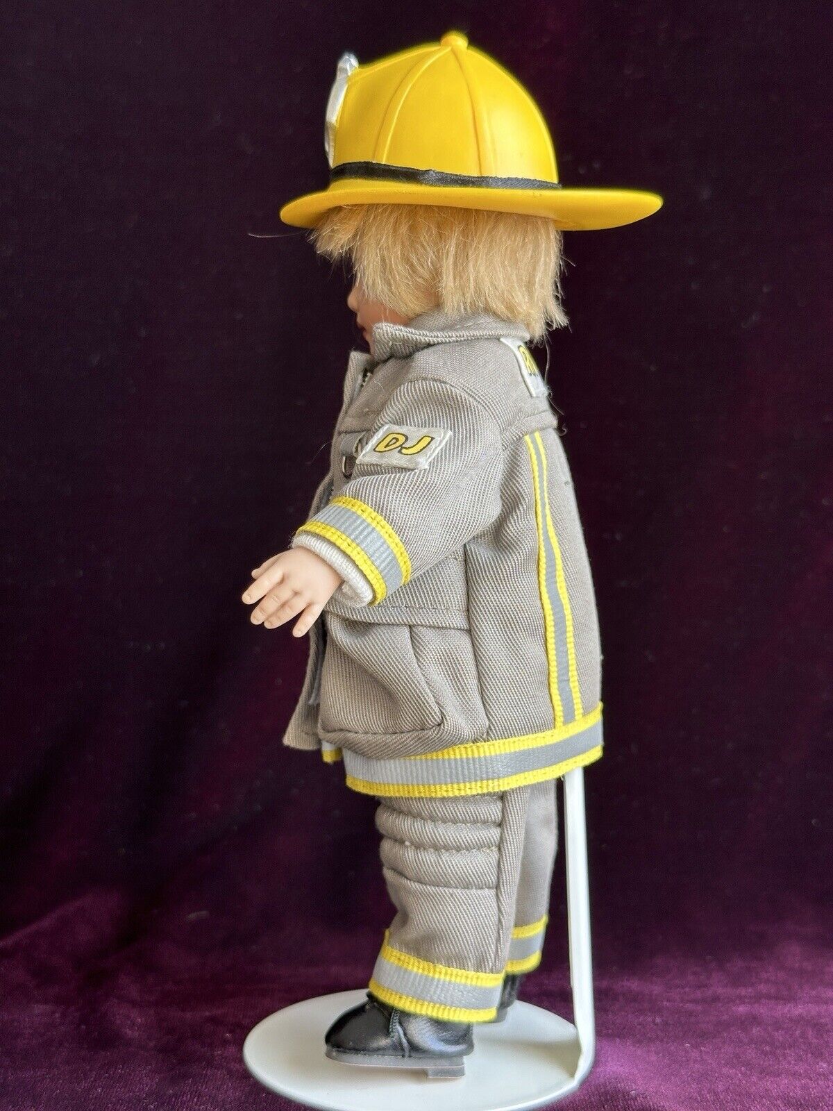 Collectible 7.5” Kish Vinyl Riley's World Firefighter DJ Doll LE 1000