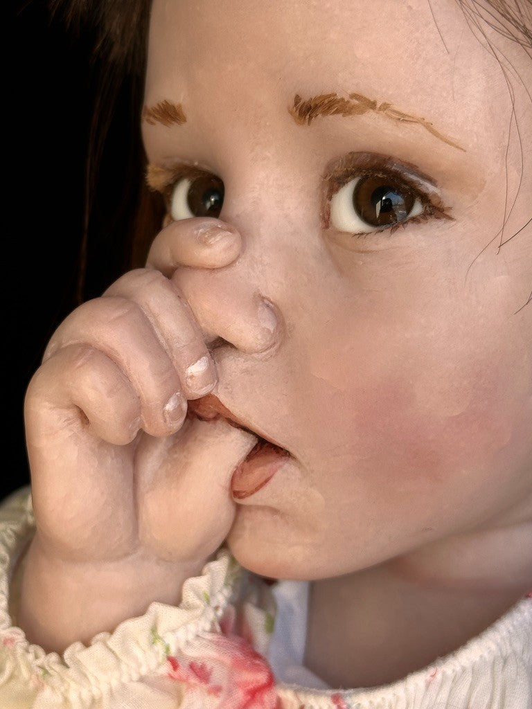 OOAK Jane Bradbury Lifelike Collectible Resin Doll