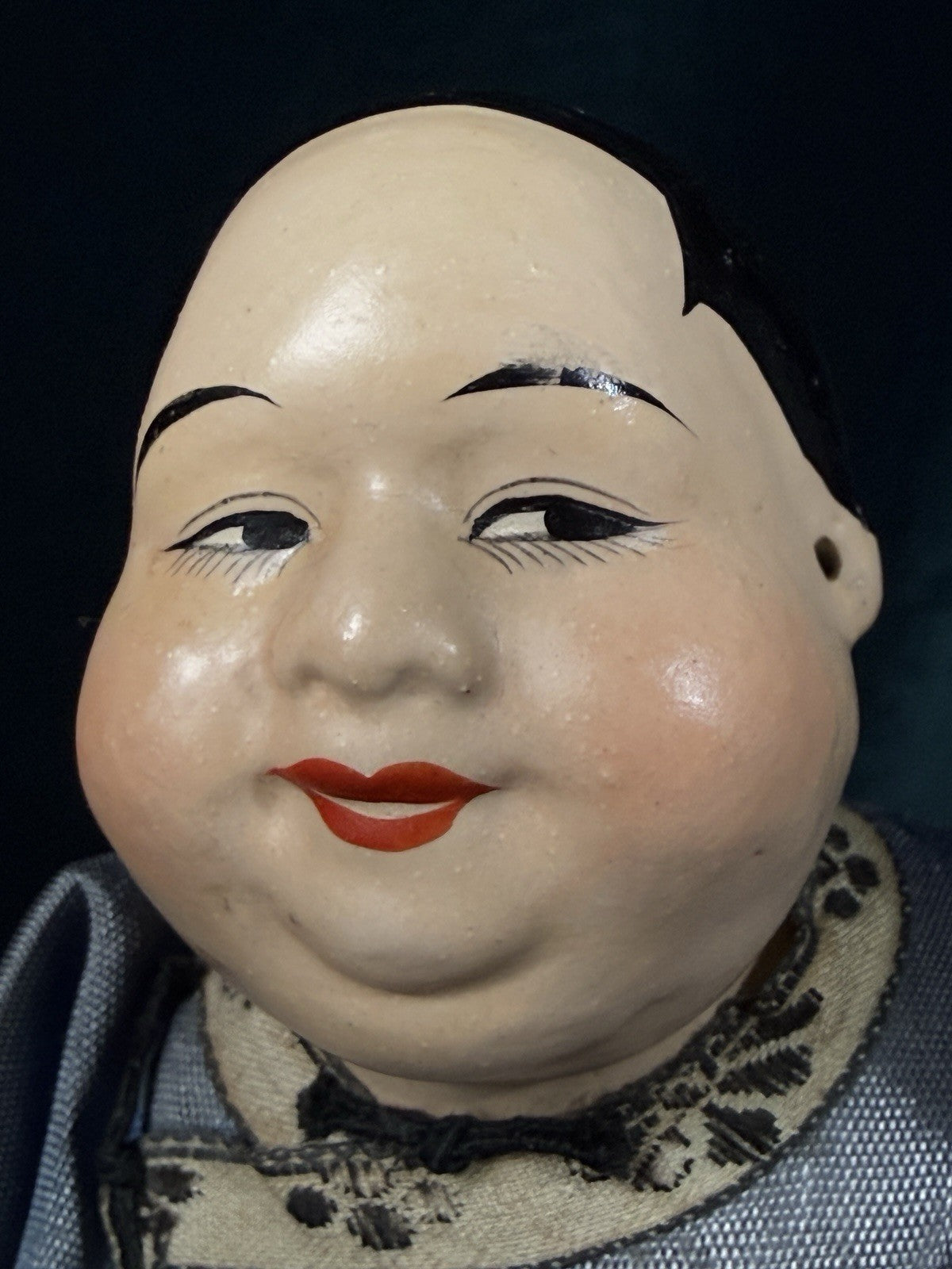 Lot Of 2 Vintage Composition 11.5” Dolls “Chinese Merchant Mr Foo And His Wife”