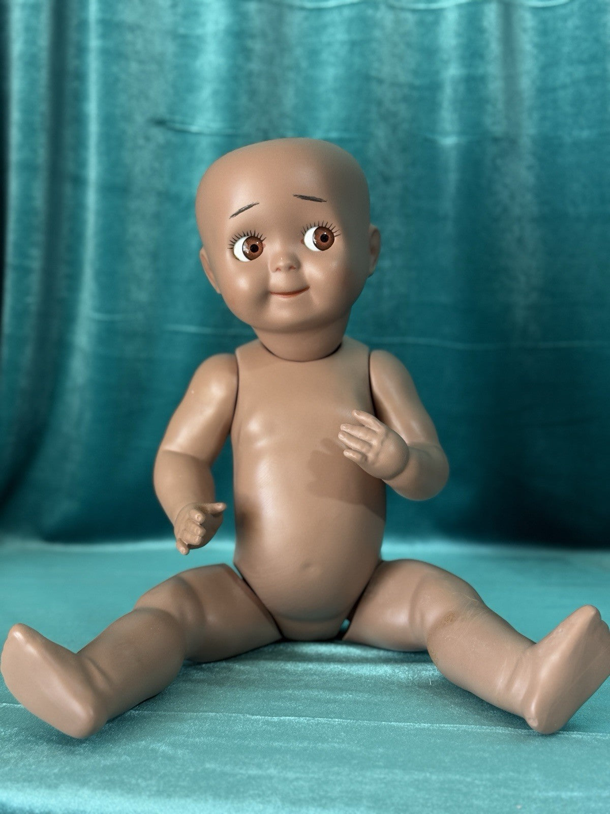 Vintage Reproduction of Antique German JDK 221 Googly Eyes 16” Doll