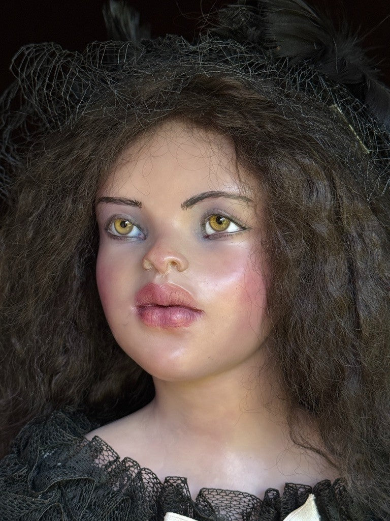 OOAK Anna Brahms 31" Contemporary Artist Collectible Polymer Clay Doll