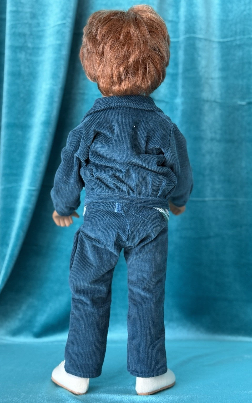 Collectible England Vinyl Sasha 312S Gregor Redhead Cord Boy Doll