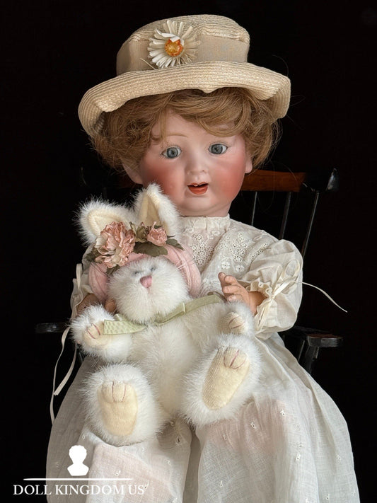 Antique Japan 16” Bisque Head Morimura Brothers Baby Doll