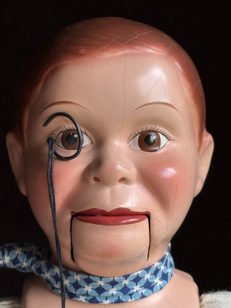Vintage American Effanbee Composition Charlie McCarthy Ventriloquist Doll