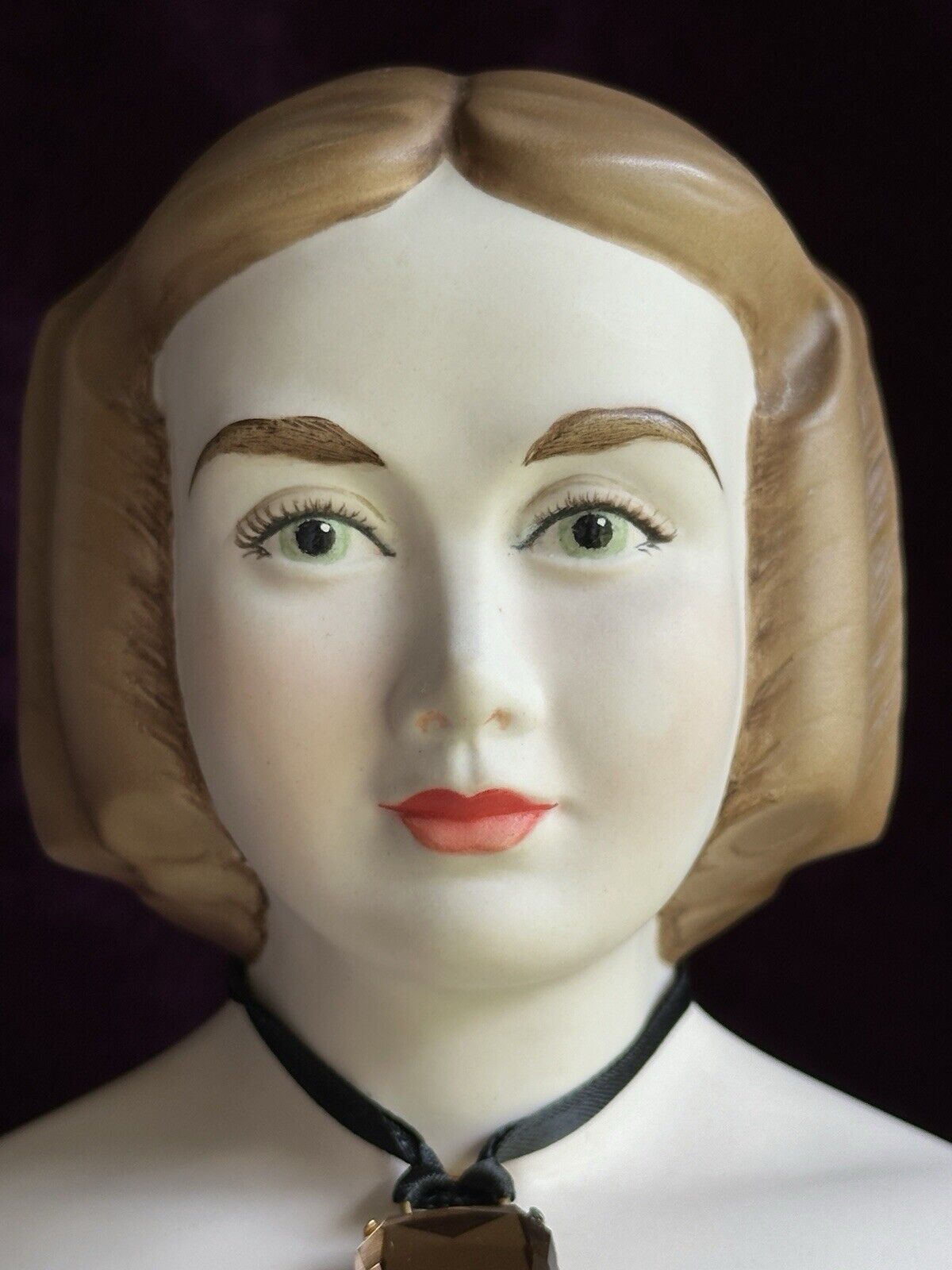 Rare Large 24” Parian Vintage Porcelain Miss Kentucky Doll by Artist Fawn Zeller
