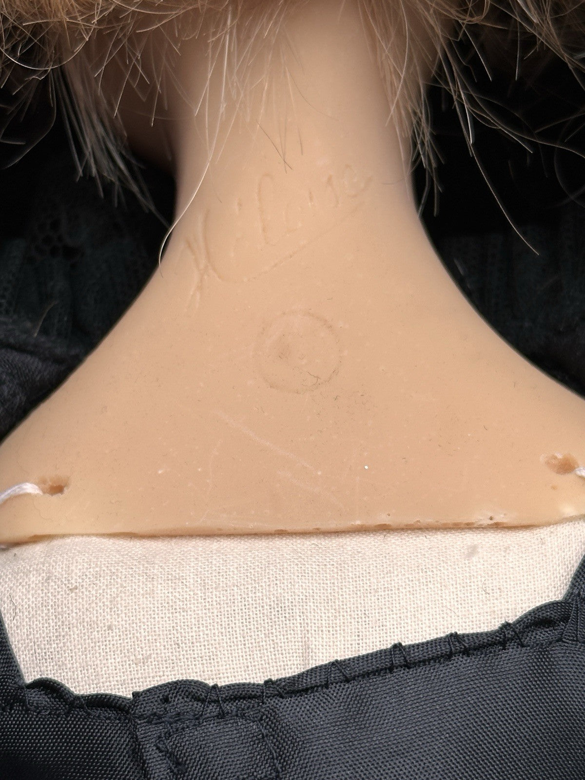 Collectible French Heloise 21.5” Resin/Cloth Doll