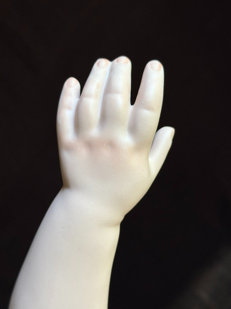 Large Porcelain Compo 30” Repro of Antique French Bru Jne R Doll