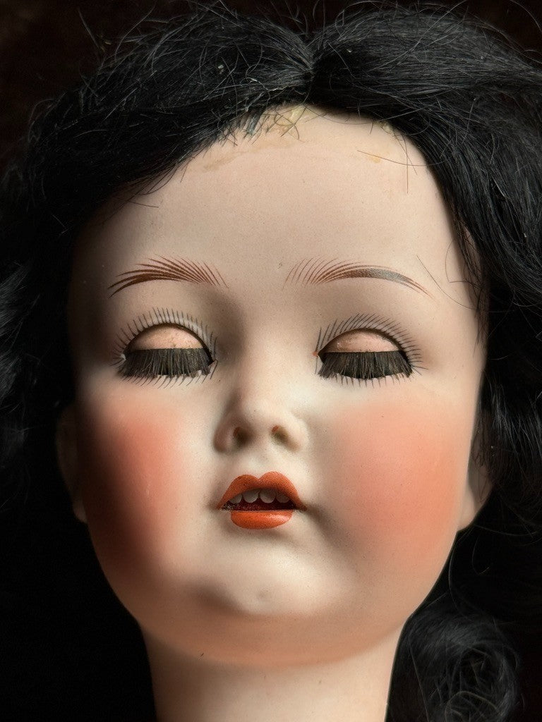 Antique German 22” Cuno Otto Dressel Mein Liebling Mold Bisque Head Doll