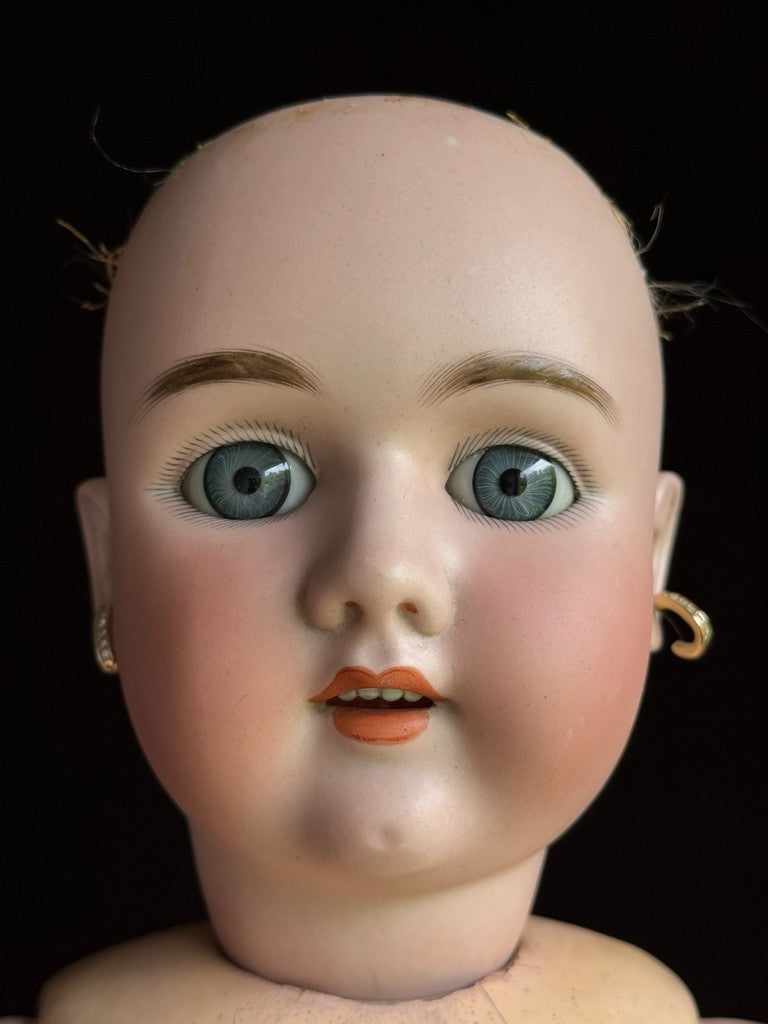 Antique German 29” Heinrich Handwerck 109 Dep Bisque Head Doll