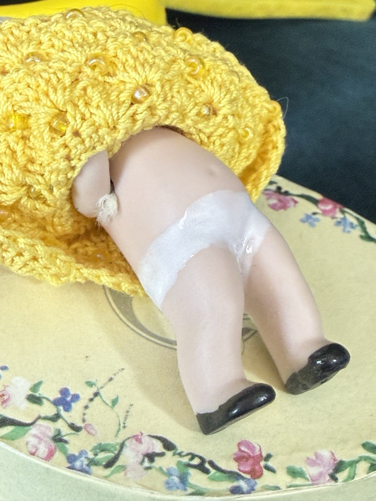Lot Of 3 Artist Miniature Porcelain Dolls The Palmary Collection Three Heart