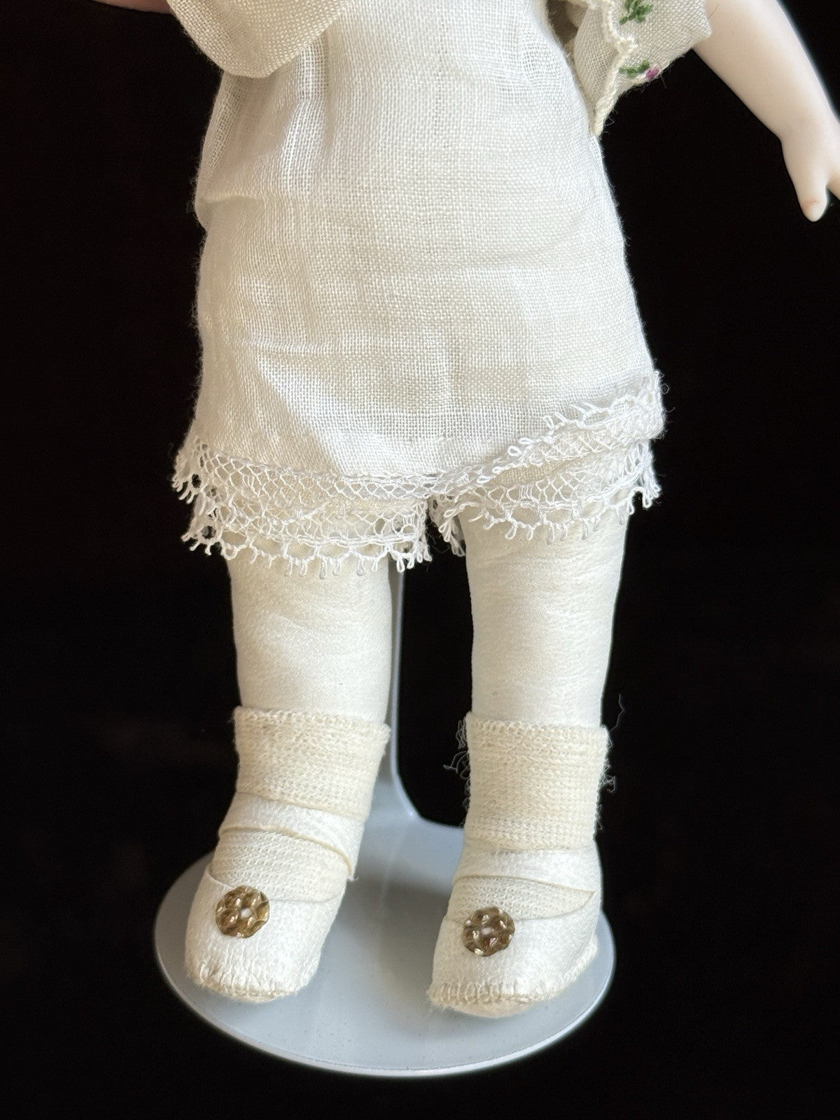 2 Miniature Opal Butler Porcelain Repro Antique French Bru Jne Dollhouse Dolls